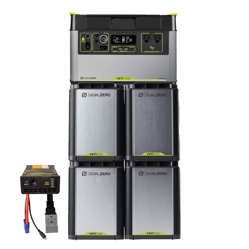 Yeti 1500X + 4800Wh Expansion System