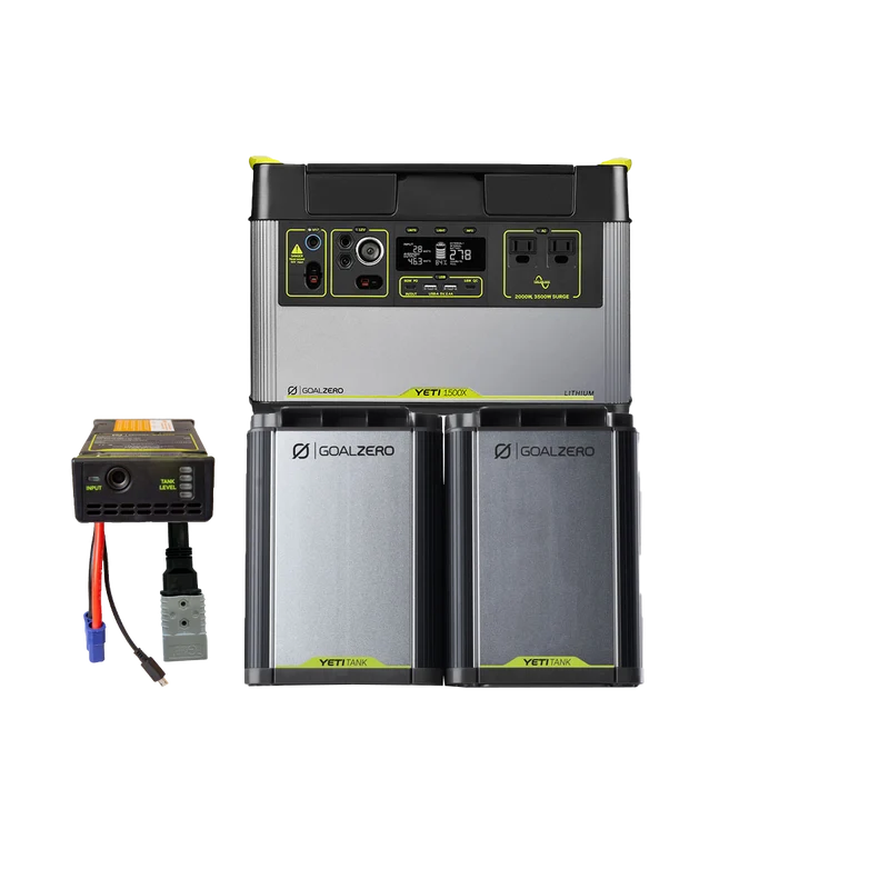 Yeti 1500X + 2400Wh Expansion System