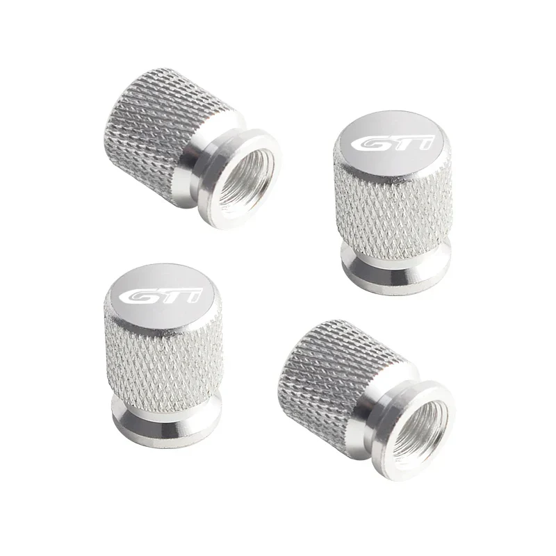 Bouchons Valve Peugeot GTI Aluminium Noir Chrome