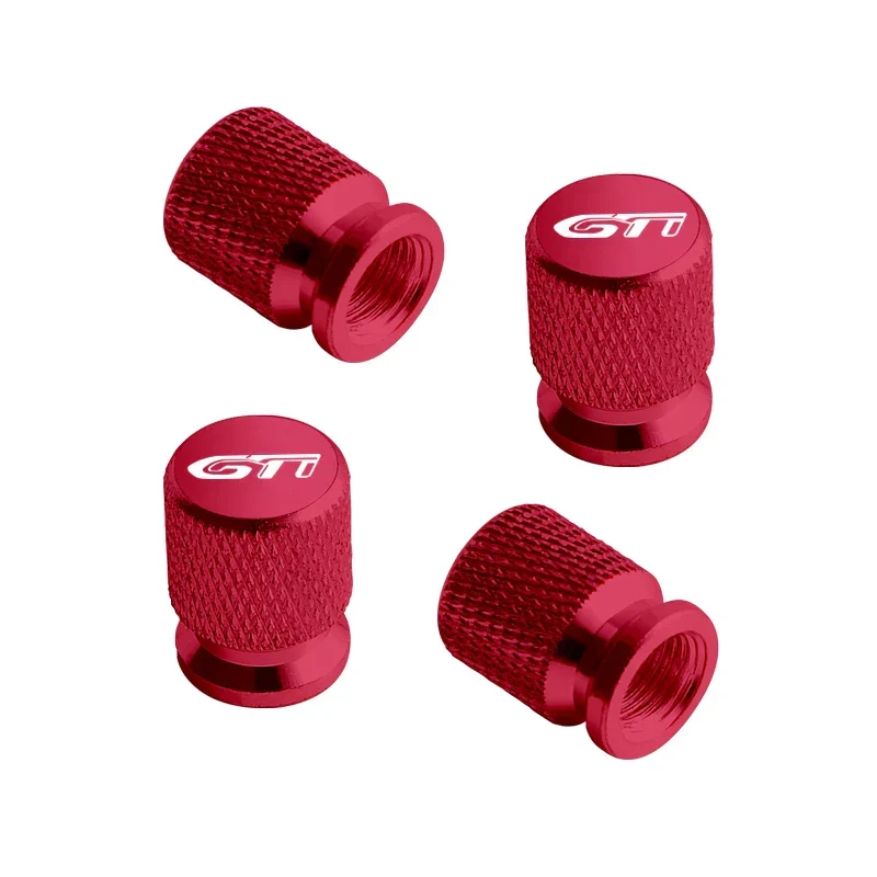 Bouchons Valve Peugeot GTI Aluminium Noir Chrome