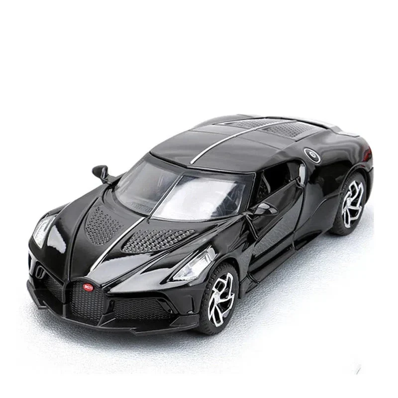 Miniature Bugatti La Voiture Noire 1:32 Noir