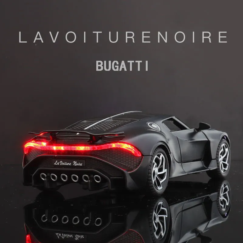 Miniature Bugatti La Voiture Noire 1:32 Noir