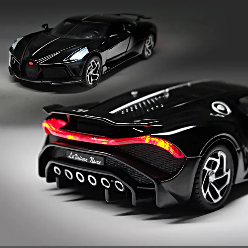 Miniature Bugatti La Voiture Noire 1:32 Noir