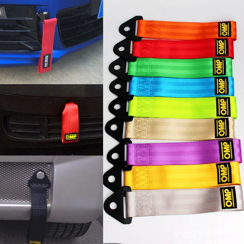 Sangle Remorquage Circuit Racing 28cm Voiture