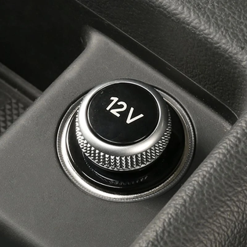 Couvre Allume-Cigare 12V Chromé Audi