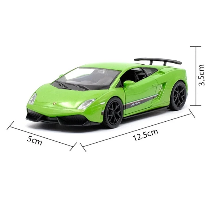 Miniature Lamborghini Gallardo Superleggera 1:36