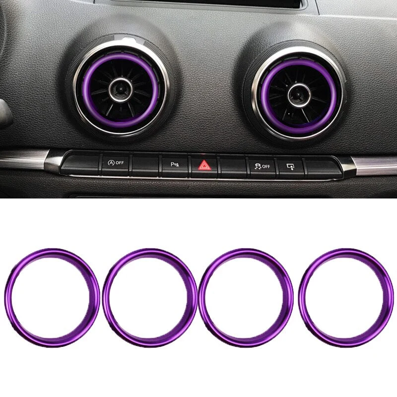 Cercles Aération Alu Audi A3 S3 RS3 8V