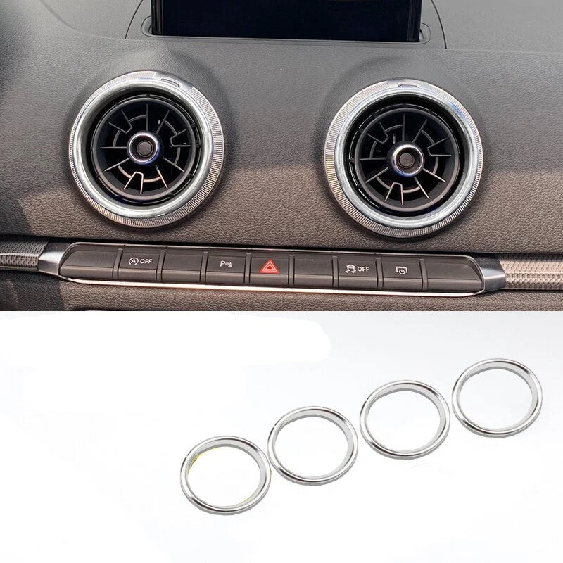 Cercles Aération Alu Audi A3 S3 RS3 8V