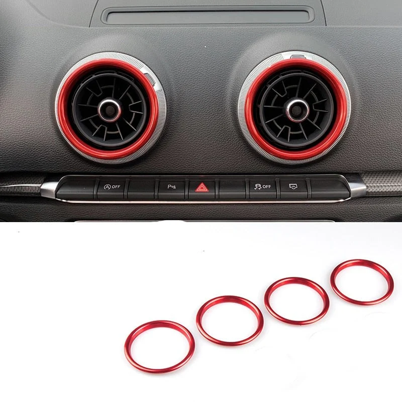 Cercles Aération Alu Audi A3 S3 RS3 8V