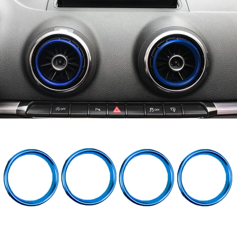 Cercles Aération Alu Audi A3 S3 RS3 8V