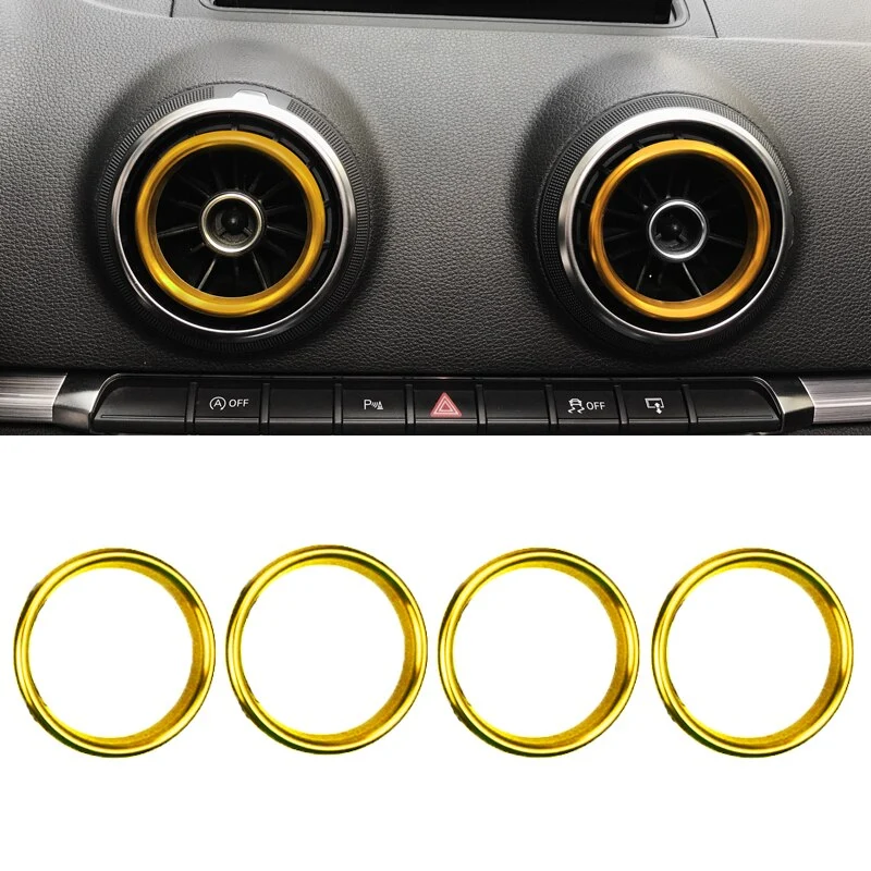 Cercles Aération Alu Audi A3 S3 RS3 8V