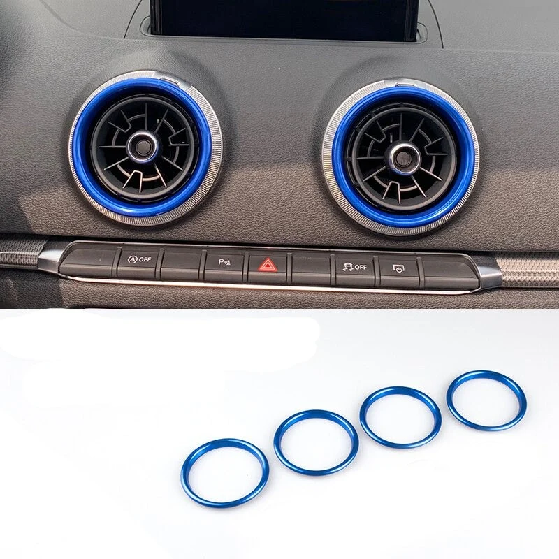 Cercles Aération Alu Audi A3 S3 RS3 8V