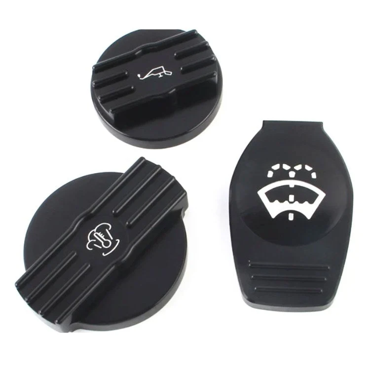 Bouchons Moteur Noirs VW Golf 6 GTI R Scirocco