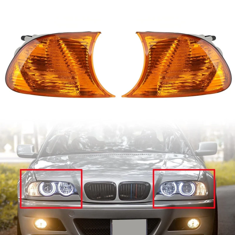 Feu d'angle latéral Gauche BMW E46 Coupé Ambre