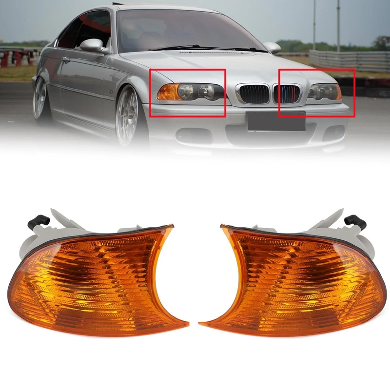Feu d'angle latéral Gauche BMW E46 Coupé Ambre