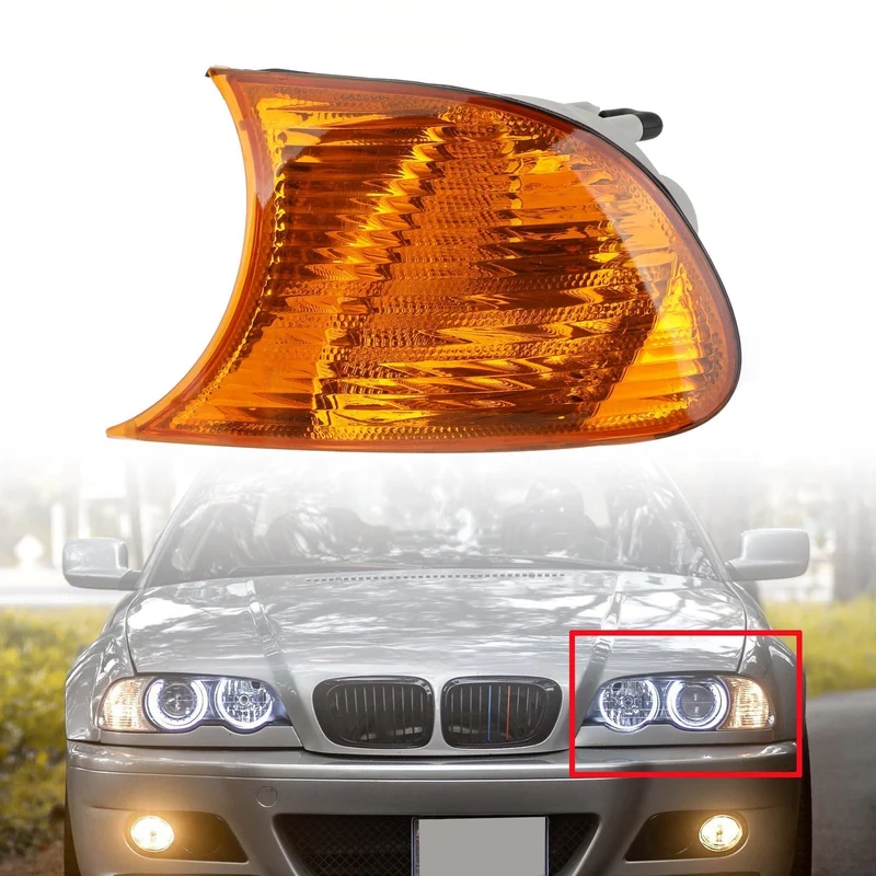 Feu d'angle latéral Gauche BMW E46 Coupé Ambre