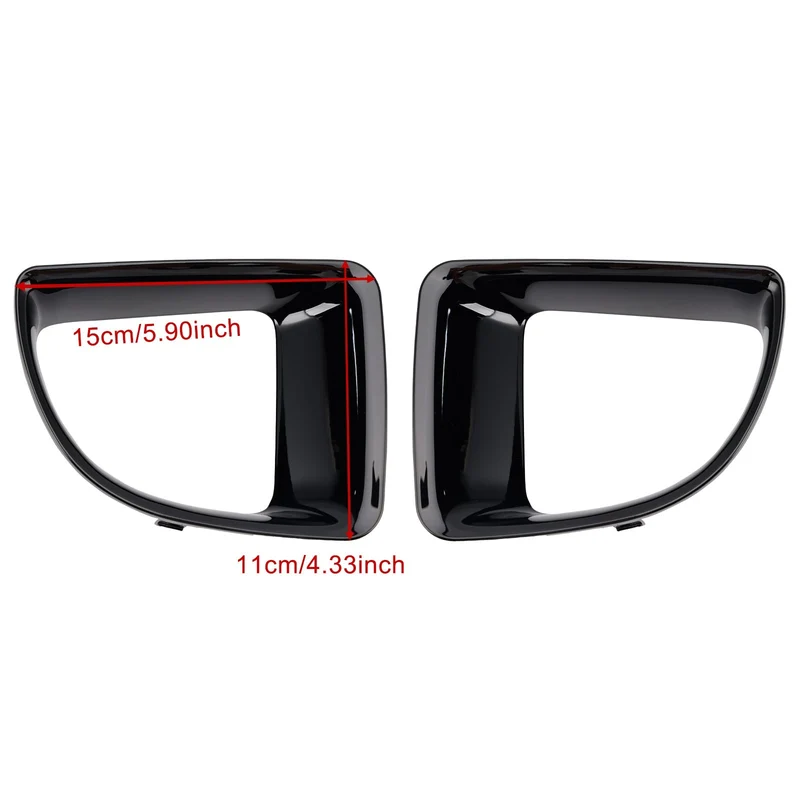 Cadre Conduit Air Avant Noir Mini R55 R56 R58 R59 Cooper S JCW