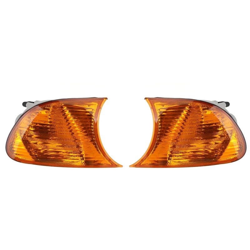 Paire Feux Latéraux d'Angle Ambrés BMW Série 3 E46 Coupé