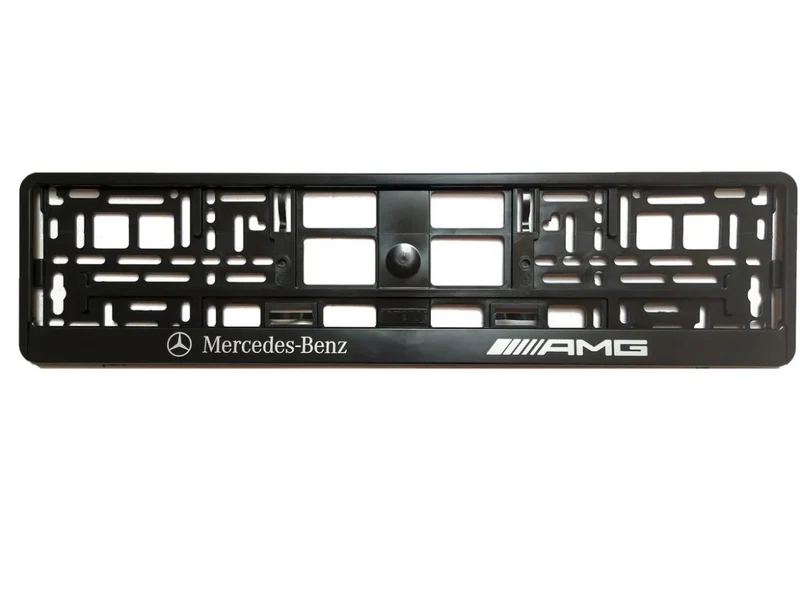 2x Supports de Plaque Mercedes AMG