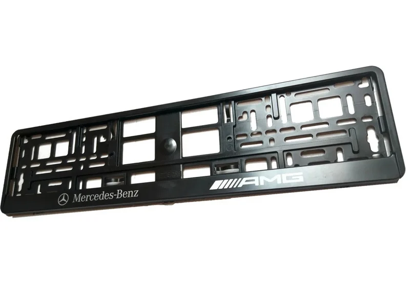 2x Supports de Plaque Mercedes AMG
