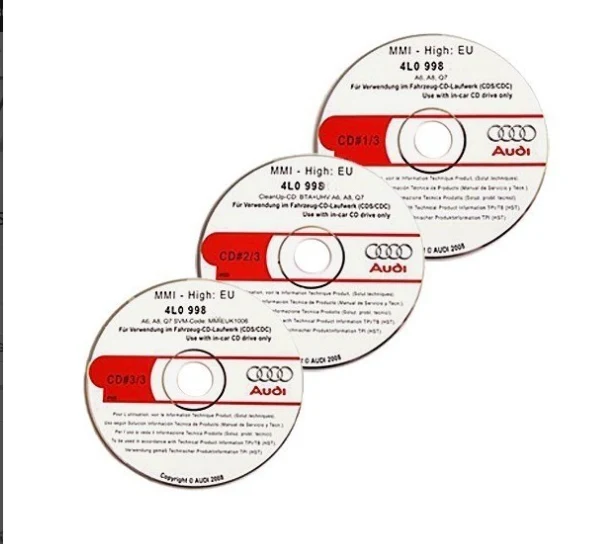 CD Mise À Jour Système Audi MMI 2G Version 55.7.0