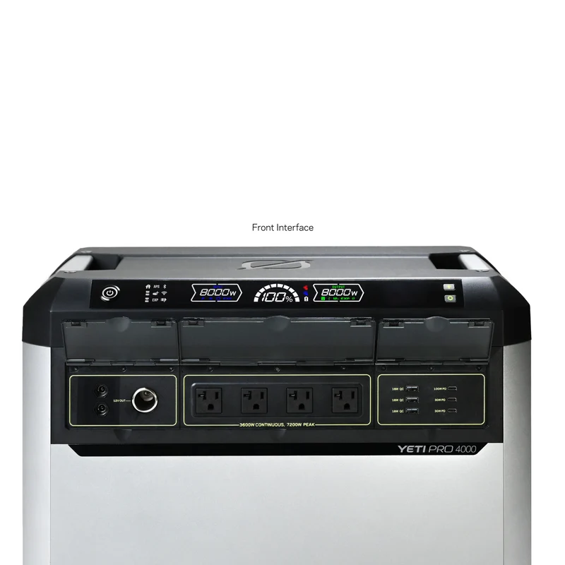Yeti PRO 4000 + (4) Ranger 300 BC Solar Generator
