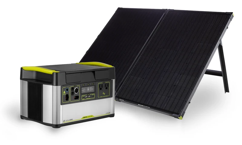 Yeti 1000 Core + Boulder 200 BC Solar Generator