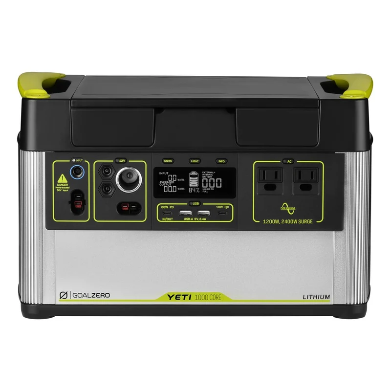 Yeti 1000 Core + Boulder 200 BC Solar Generator