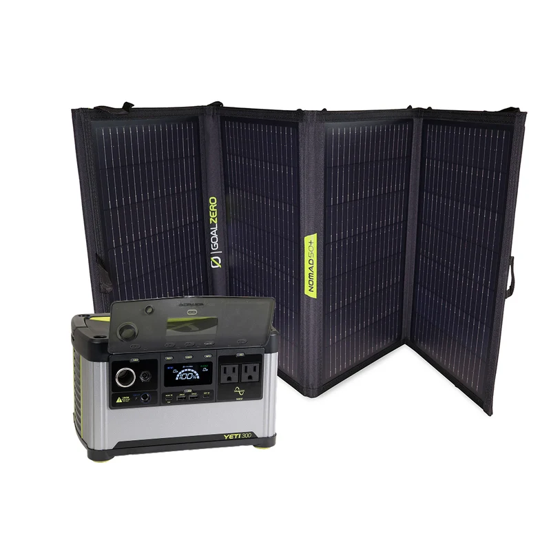 Yeti 300 & Nomad 50+ Solar Generator