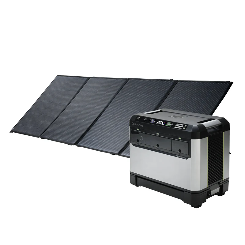 Yeti PRO 4000 + Nomad 400 Solar Generator