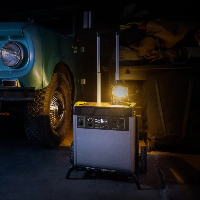 Yeti 6000X + (4) Nomad 200 Solar Generator