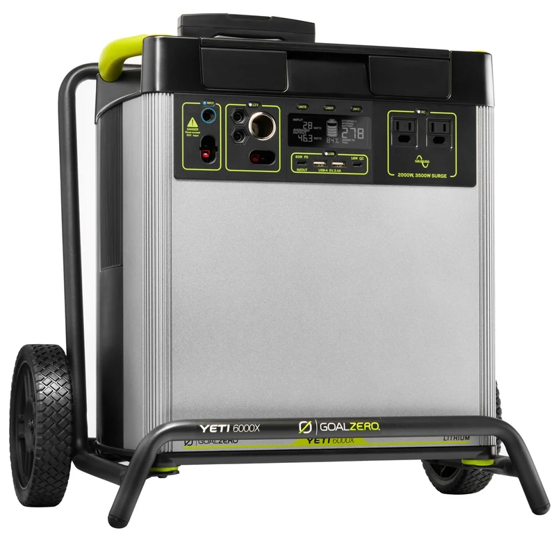 Yeti 6000X + (2) Boulder 200 BC Solar Generator