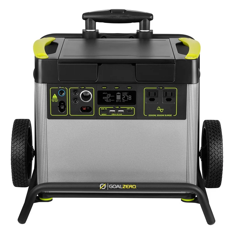 Yeti 3000X + Boulder 200 Solar Generator