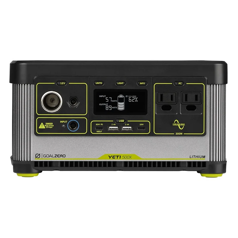 Yeti 500X + Nomad 50 Solar Generator