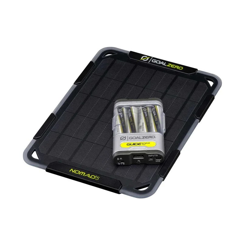 Nomad 5 + Guide 10 Plus Solar Kit