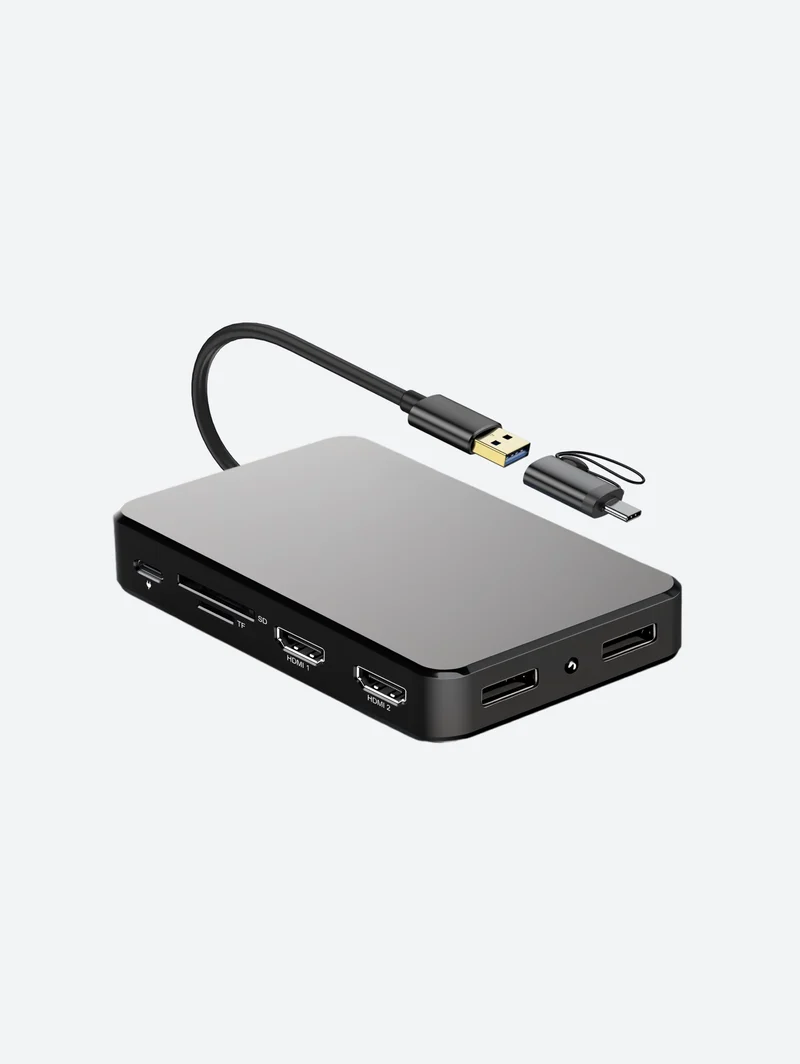 8-in-1 USB C Dock