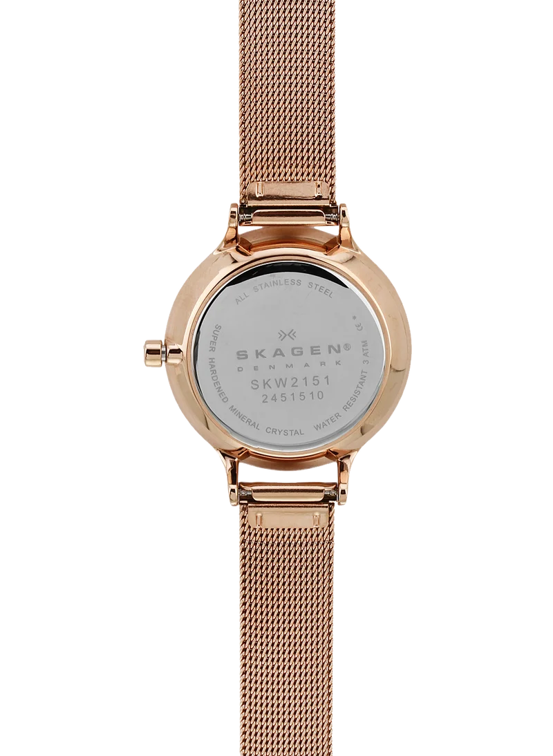 Skagen Anita Golden Analog Watch