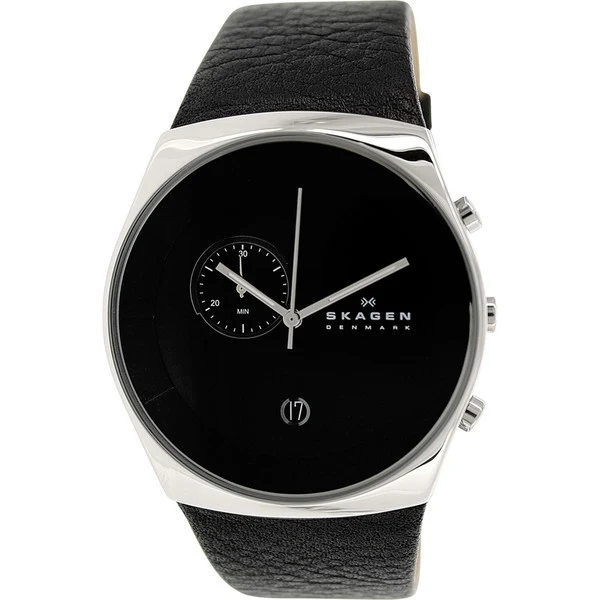 Skagen Men's Havene Chronograph Leather Watch