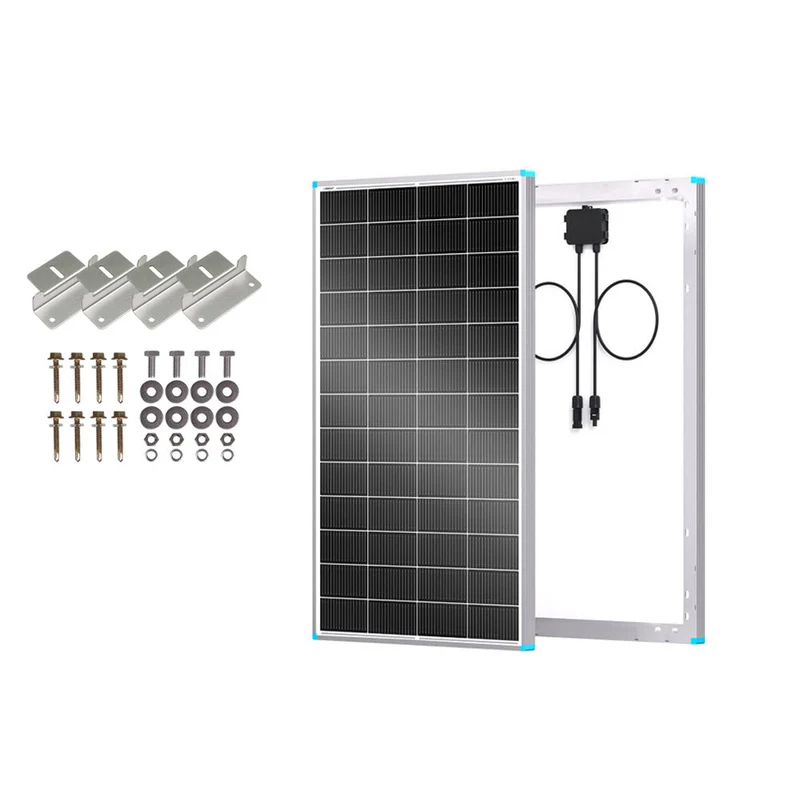 16BB N-Type 12V 100W Panneau Solaire Rigide
