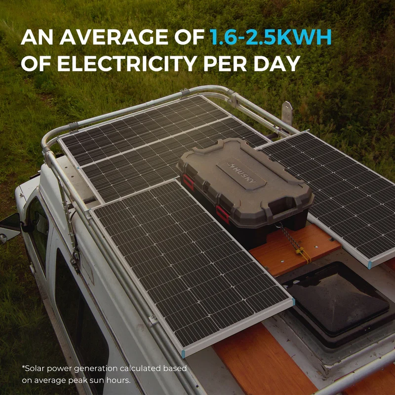12V/24V 400W Premium Kit Panneau Solaire avec Rover 40A MPPT Chargeur pour Camping-car, Bateau et Off Grid