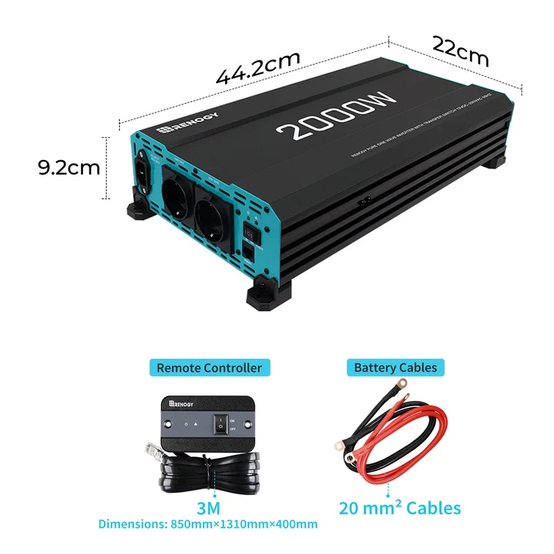 1,28kWh Kits d'Énergie Off-Grid Système | 400W Panneau Solaire, 100Ah Batterie Lithium
