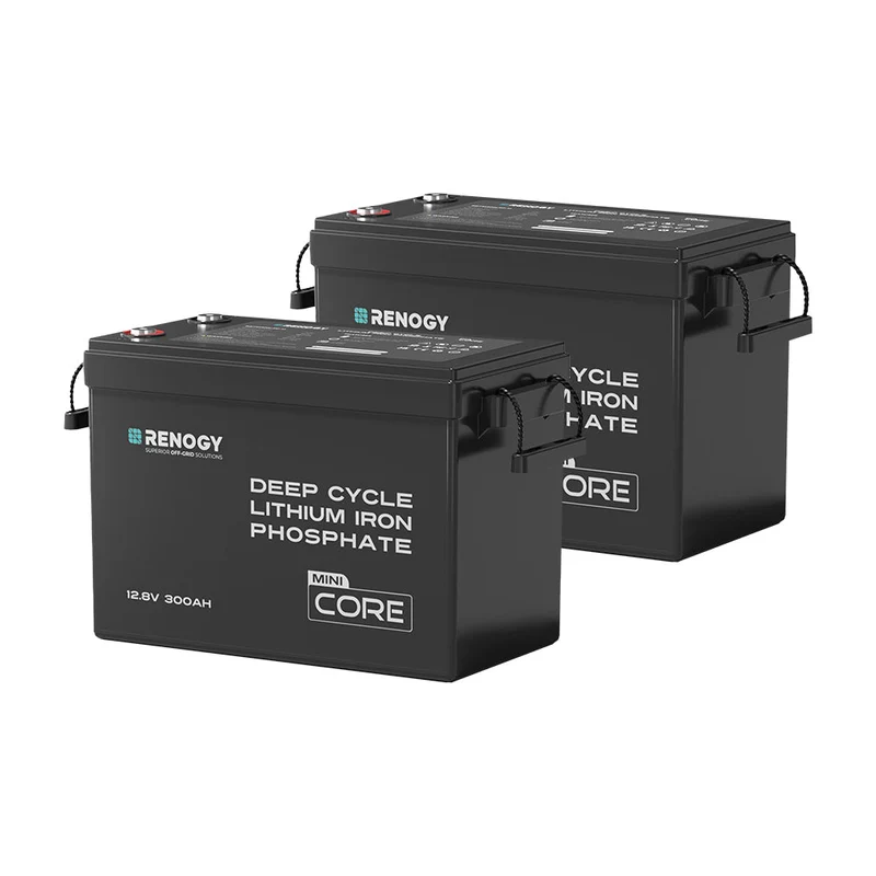 7,68 kWh Kit de Système Solaire Complet – 2* 300Ah Batteries Lithium, 3000W Onduleur Solaire