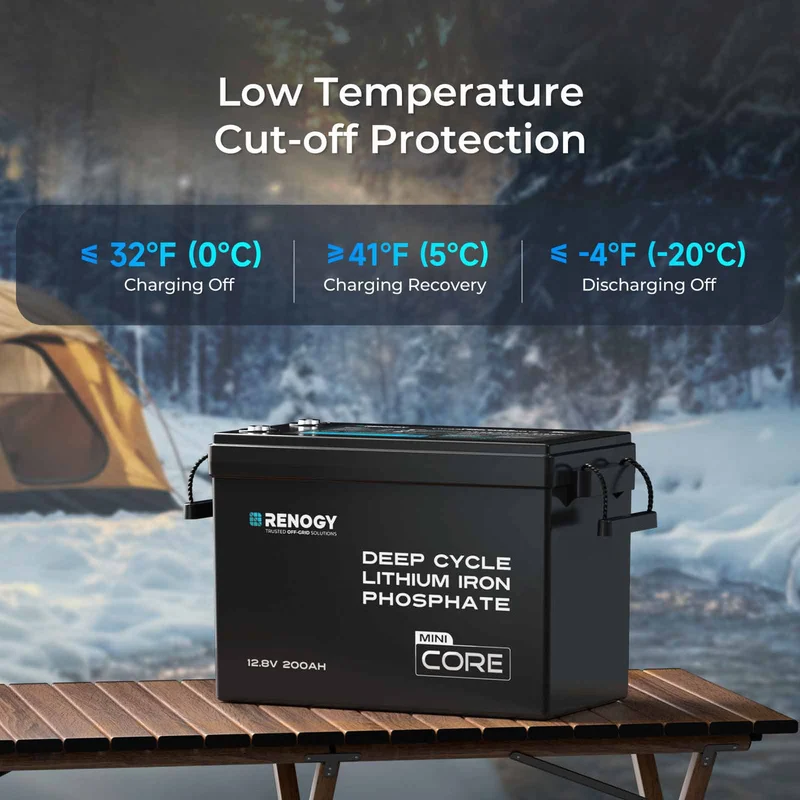 5,12 kWh Kit d'Énergie Solution | Batteries Lithium 2* 200Ah, Camping-Car & Maison