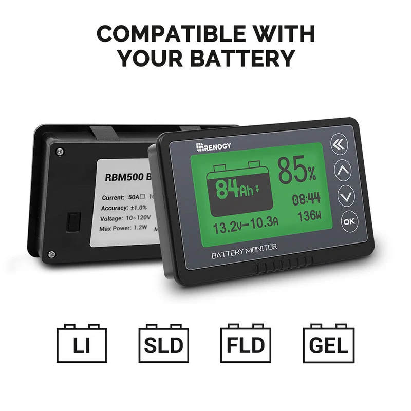 2,56kWh Kits Système Autonome | 2000W Onduleur Solaire, 200Ah Lithium Batterie