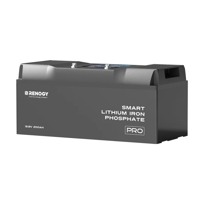 Pro - 12,8V 200Ah Batterie Lithium Smart avec Bluetooth et Auto-Chauffage