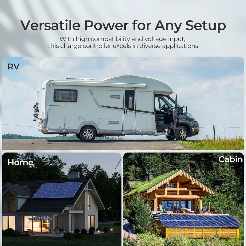 Rover Lite — Régulateur de Charge Solaire MPPT 60 A (12 V / 24 V / 36 V / 48 V)