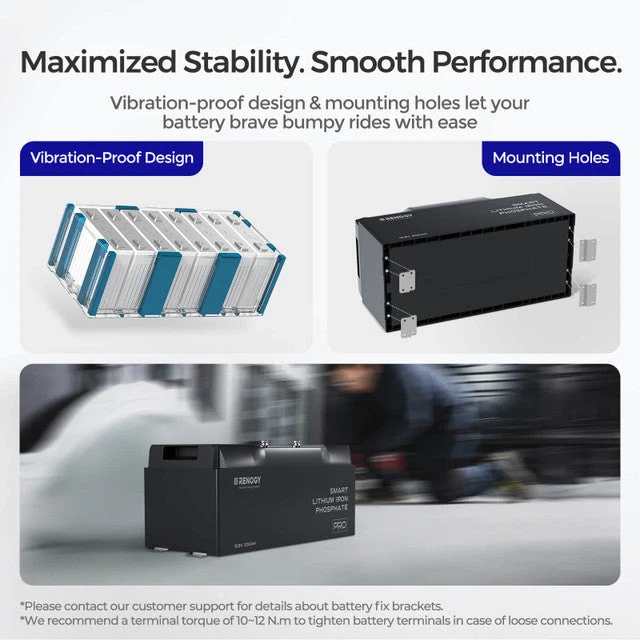 Pro Series - 12V 200Ah Smart Lithium LiFePO4 Battery with Bluetooth and Self-heating Function