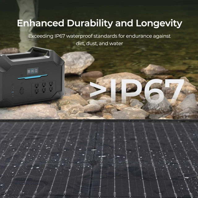 12V 400W Valise Solaire Portable - Légère et Puissante