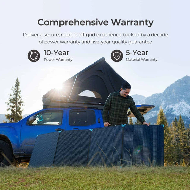 12V 400W Valise Solaire Portable - Légère et Puissante