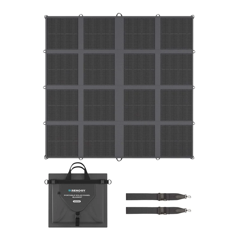 12V 400W Panneau Solaire Pliable Nomade